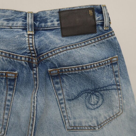 R13 Milf Slim Fit Jeans in Haston Size 24 - Picture 8 of 14